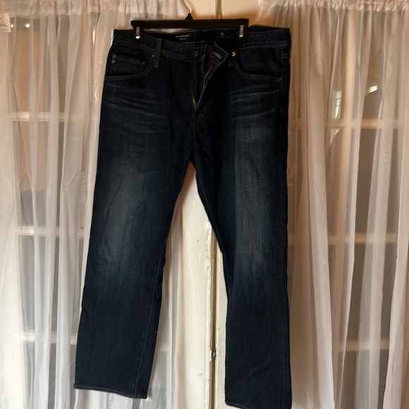 Adriano Goldschmied The Graduate Tailored Leg Jeans Men’s w36” X 28”Inseam Hemed - Picture 10 of 12